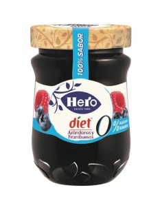 CONFITURA HERO-DIET ARANDANOS Y FRAMB.28