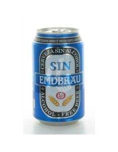 CERVEZA EMDBRAU BOTE SIN ALCOHOL 330 ML