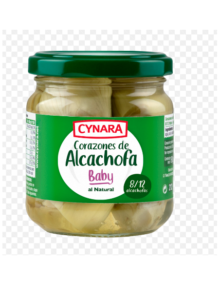 ALCACHOFAS CYNARA 10/16 TARRO 314 ML