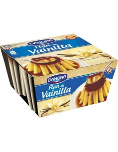 DANONE FLAN VAINILLA P-4