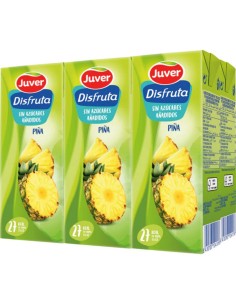 ZUMO DISFRUTA JUVER S/AZ PIÑA 200 ML PK-